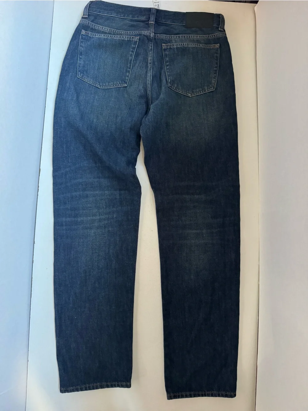 Madewell The 1991 Straight-Leg Jeans Mens 31x32 Dark Indigo Authentic Flex NWT